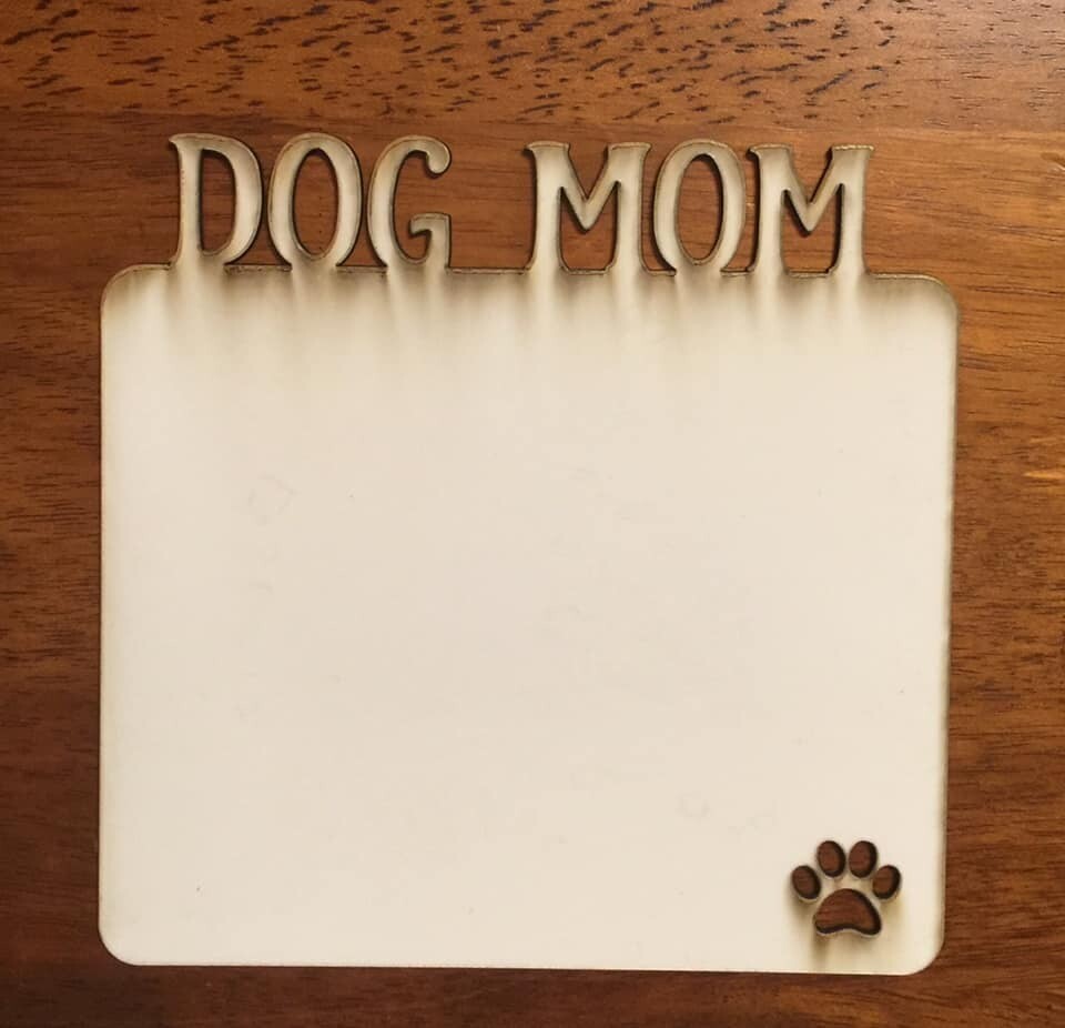 Dog Mom Word Board - medium
