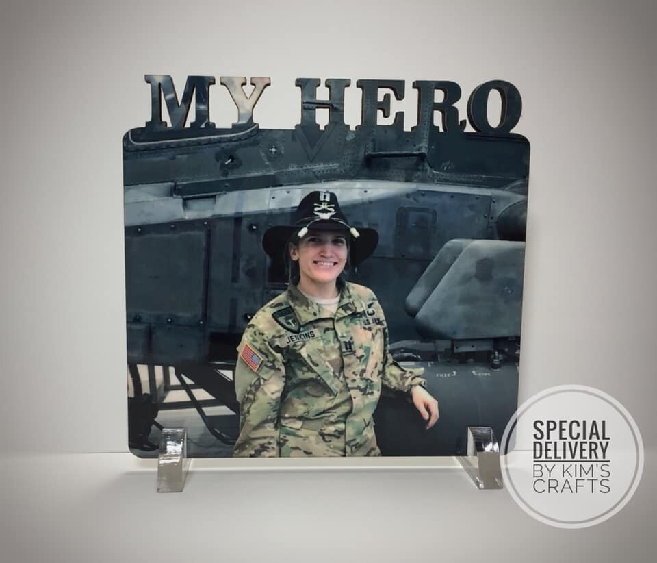 My Hero Word Board - large