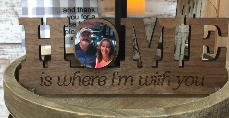 UNIWOOD HOME Decor Sign Small 3&quot;x8&quot;