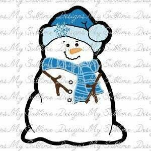 Snowman Earring 3 Designs DIGITAL DESIGNS ONLY
