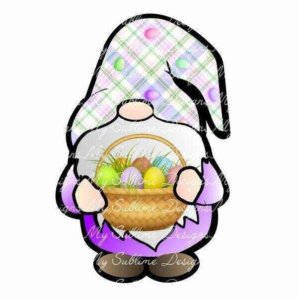 Easter Gnome Earring 3 Designs DIGITAL DESIGN ONLY