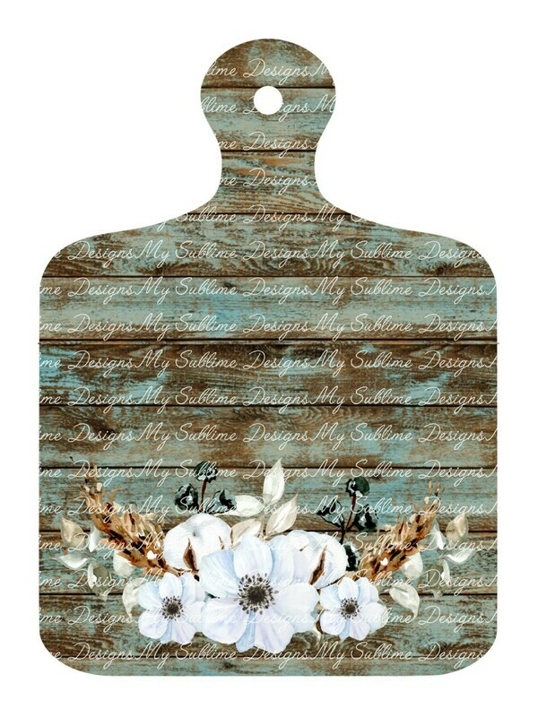 Large Faux Cutting Board Design Created to fit Our Unisub Sublimation Faux Cutting Board Blanks DIGITAL DESIGN ONLY