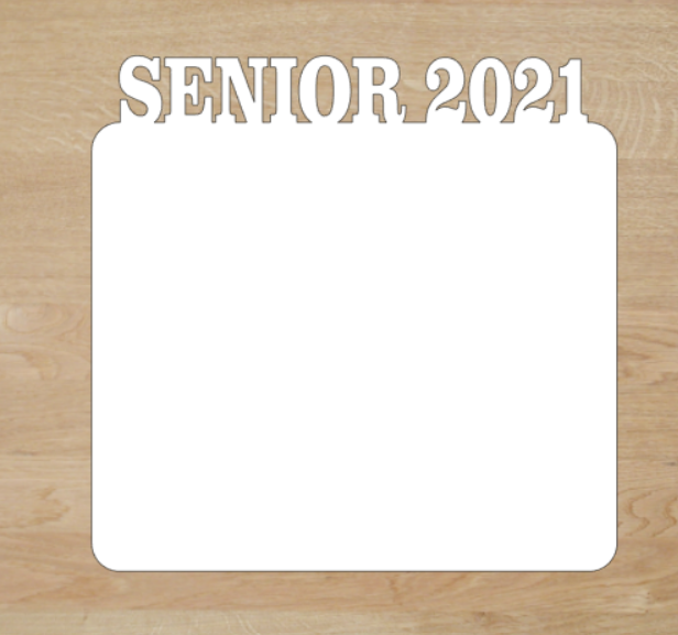 Senior 2021 Word Board - large