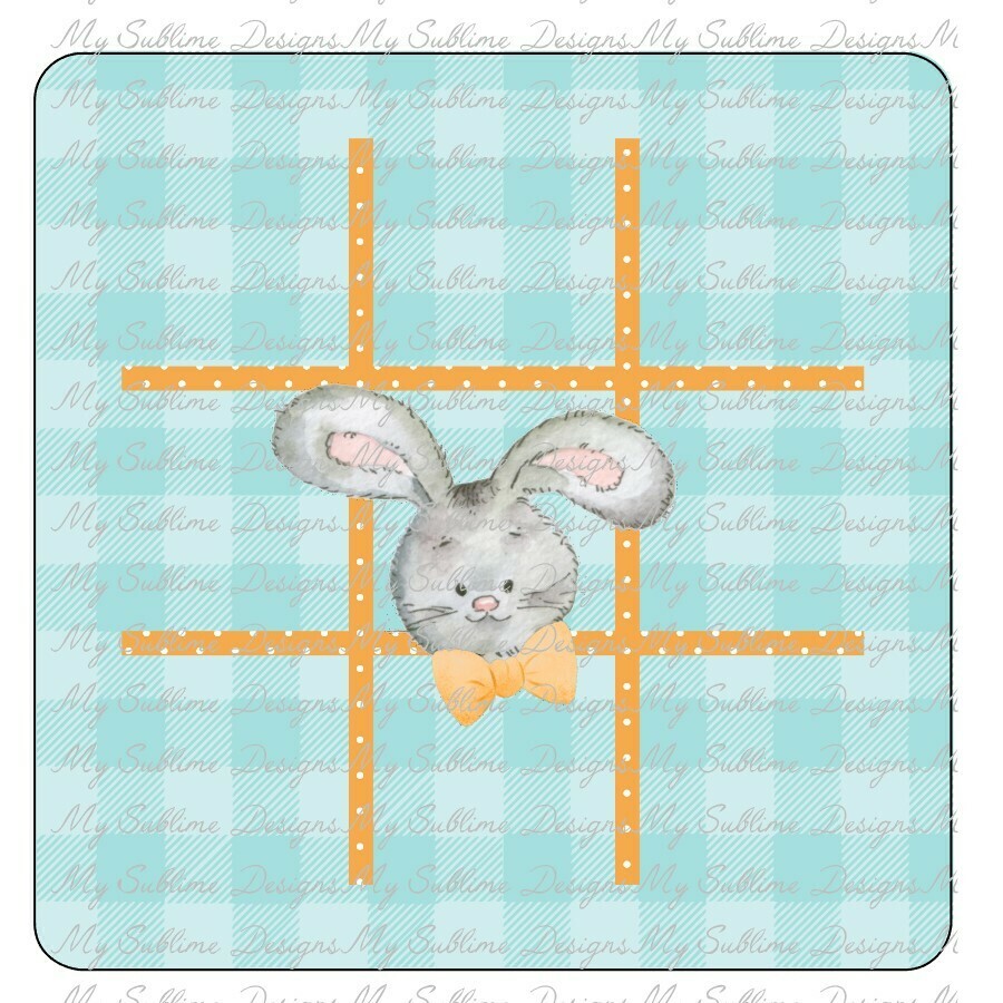 Tic Tac Toe Easter Designs Created to fit Our Unisub Sublimation Tic Tac Toe Board Game Blanks DIGITAL DESIGN ONLY