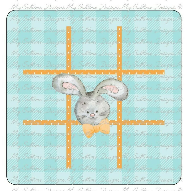 Tic Tac Toe Easter Designs Created to fit Our Unisub Sublimation Tic Tac Toe  Board Game Blanks DIGITAL DESIGN ONLY