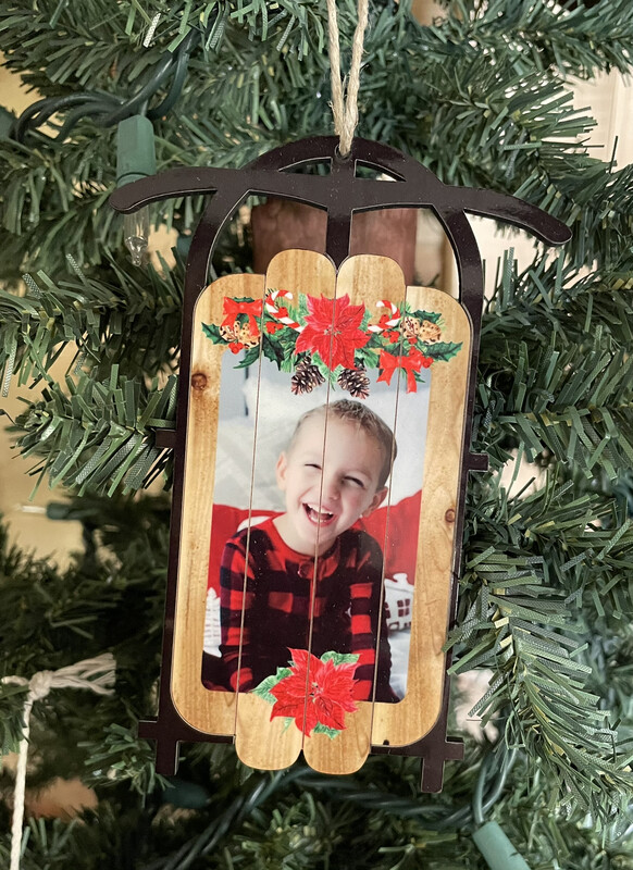 Sled Ornament Unisub Sublimation Blanks