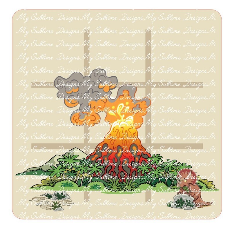 Tic Tac Toe Dinosaur Designs Created to fit Our Unisub Sublimation Tic Tac Toe  Board Game Blanks DIGITAL DESIGN ONLY