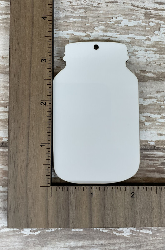 Canning Jar Unisub Ornament Blanks