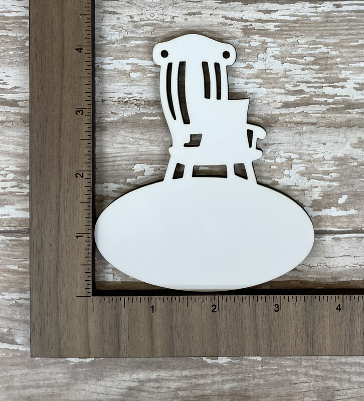 Rocking Chair Ornament Unisub Sublimation Blanks