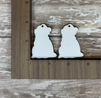 Earrings Unisub Blanks - Snowman