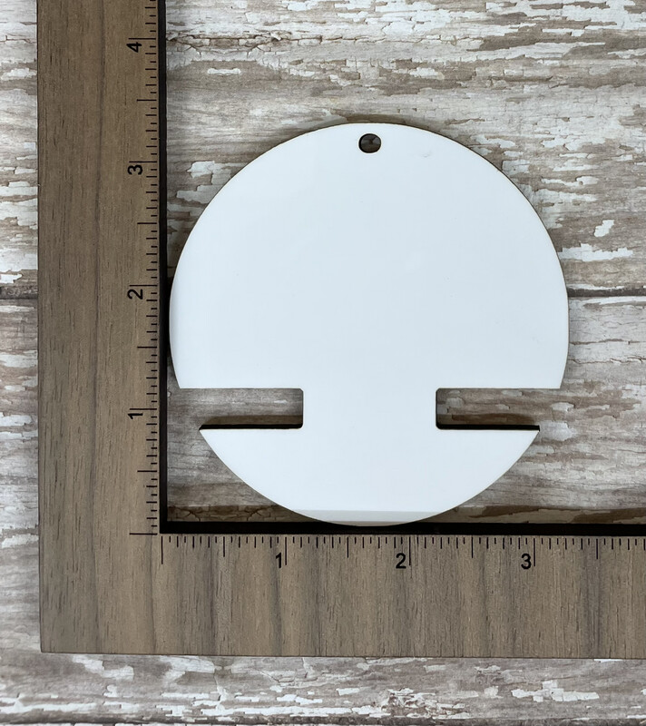 Growth Ornament Unisub Sublimation Blanks