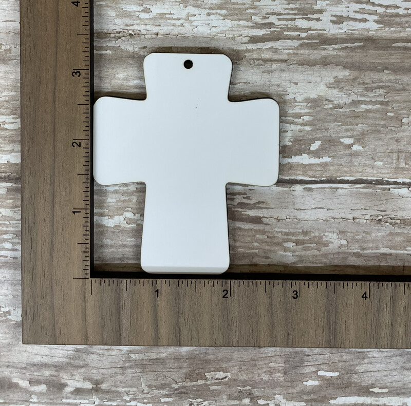 Cross Ornament Unisub Sublimation Blanks
