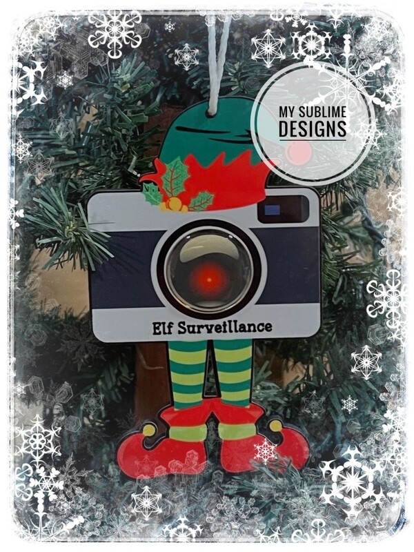 Elf Ornament Unisub Sublimation Blanks