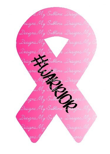 Cancer Ribbon Keychain Designs Created to fit Our Unisub Sublimation Keychain Blanks DIGITAL DESIGN ONLY