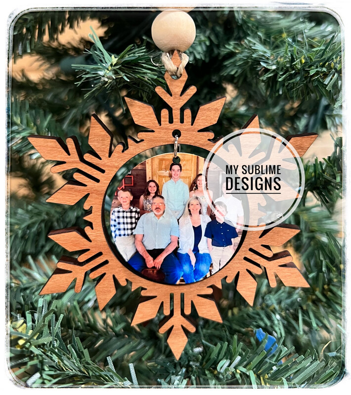 UNIWOOD Snowflake Ornament