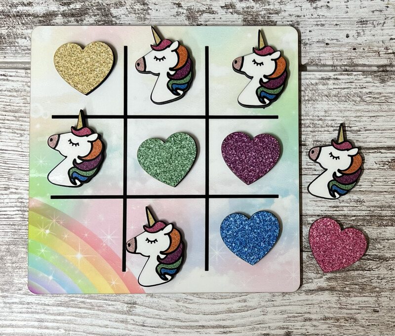 Unicorn Tic Tac Toe Game Unisub Blank