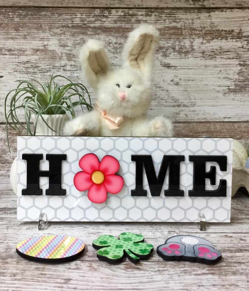 Interchangeable Spring Inserts for Mini Home Signs UNISUB BLANKS