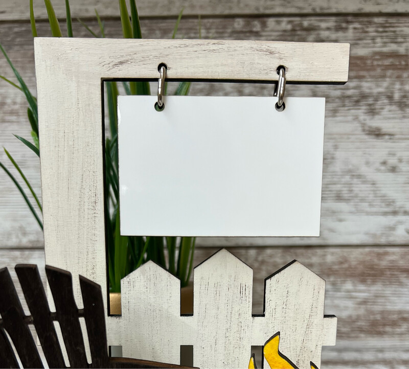Sign Blank for DIY Fence Kit