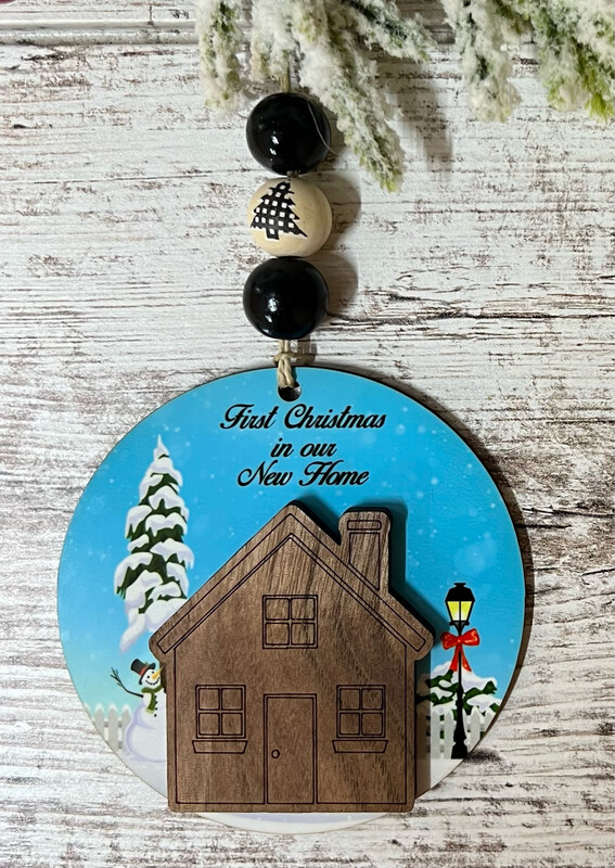 UNIWOOD House Ornament