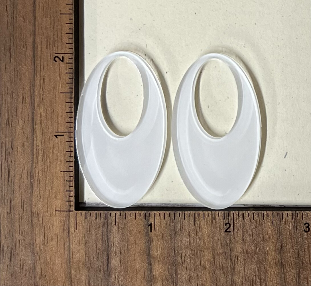 Earrings Sublimation Acrylic Blanks - Double Oval