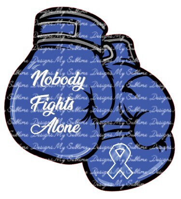 Dark Blue Boxing Glove Keychain Designs Created to fit Our Sublimation Acrylic Keychain Blanks DIGITAL DESIGN ONLY