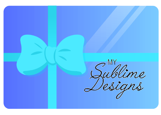 My Sublime Designs Gift card