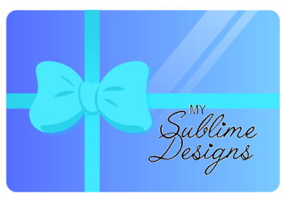 My Sublime Designs Gift card