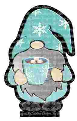 Winter Gnome Designs Created to fit Our Unisub Sublimation Gnome Tier Tray Blanks DIGITAL DESIGN ONLY