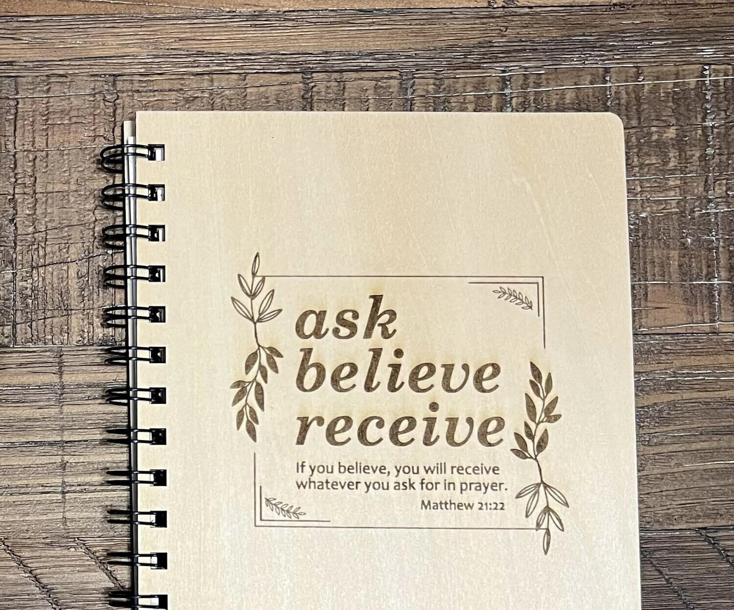 Ask Believe Receive SVG File