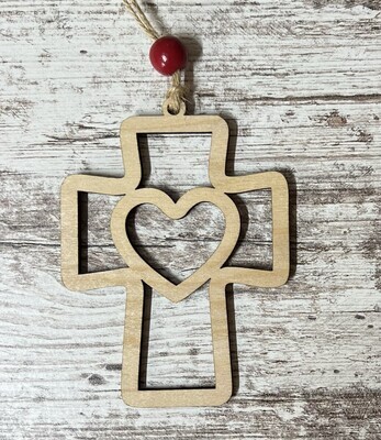 Wooden Cross with story card SVG CUT FILE for Lasers