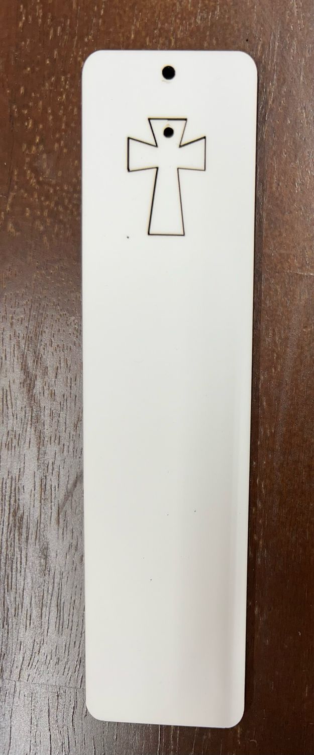 Bookmark Unisub Blank with cross cutout