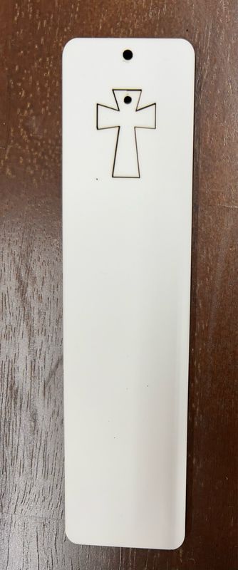 Bookmark Unisub Blank with cross cutout