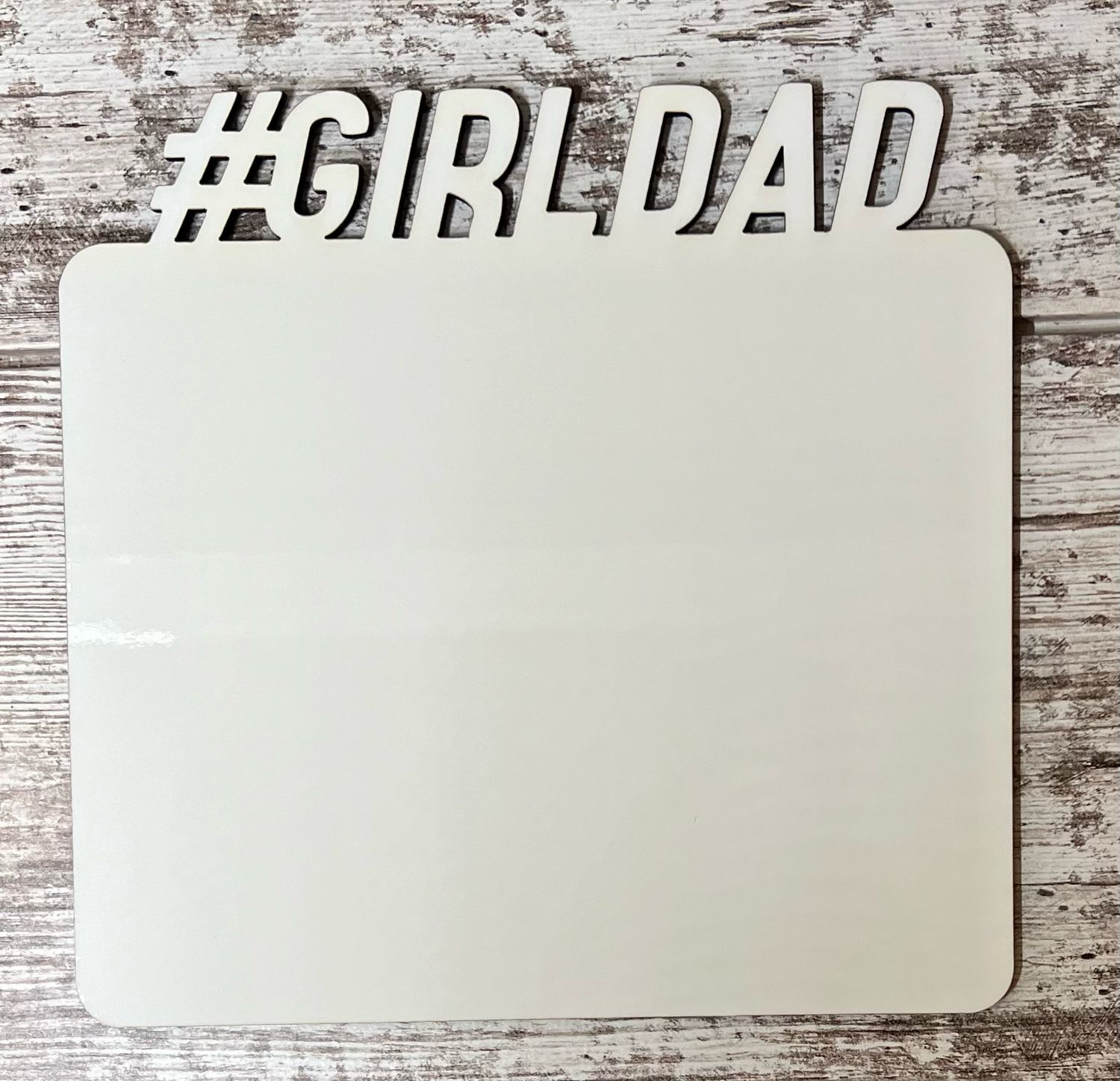 #GIRLDAD Word Board - Medium approx. 6x6