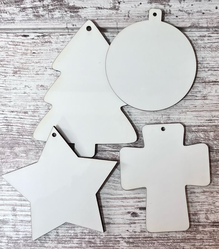 Basic Christmas Ornament Shapes SVG File
