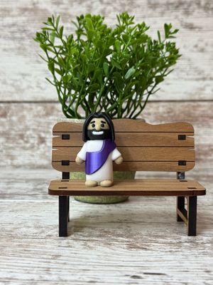3D Printed Mini Jesus Figurine