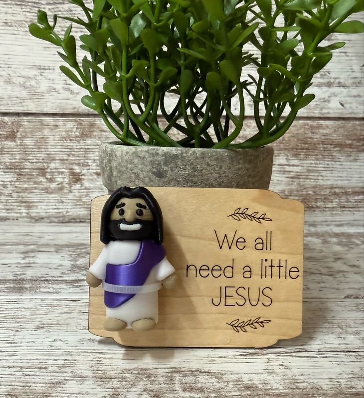 3D Printed Mini Jesus