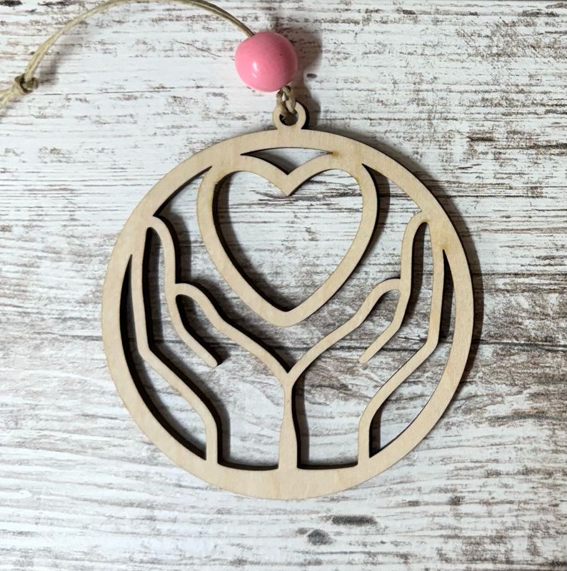 Caregiver Wood Ornament