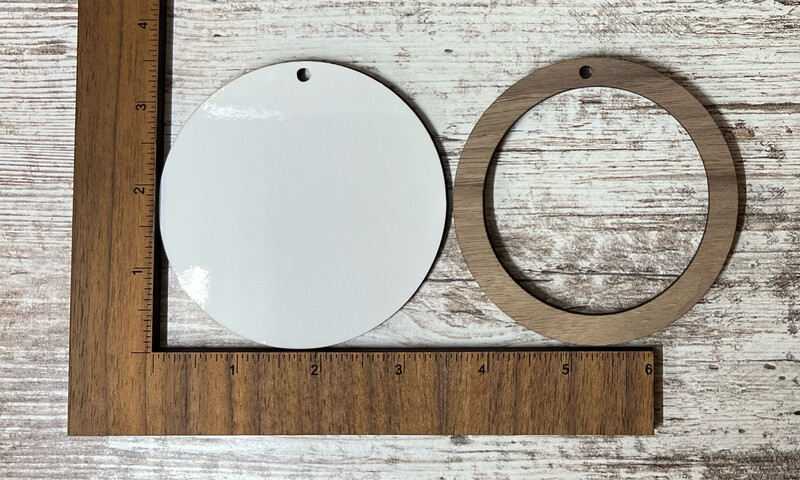 UNIWOOD Framed Ornament circle