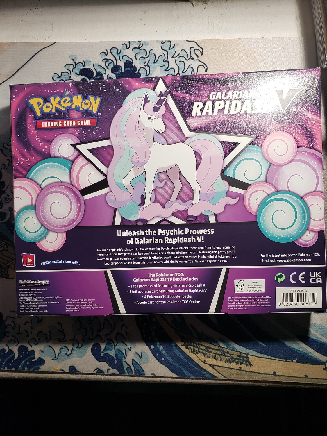 Galarian Rapidash V Box