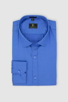 Solid Blue Classic Fit