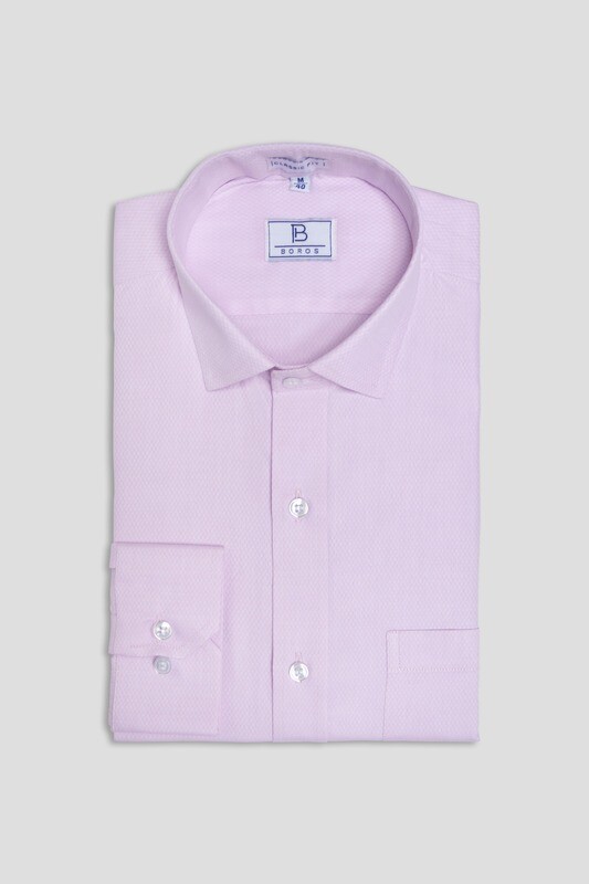 Rose Pink Solid Shirt