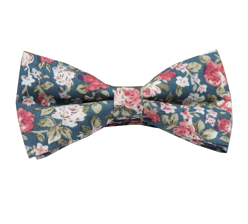Turquoise Pink Bow