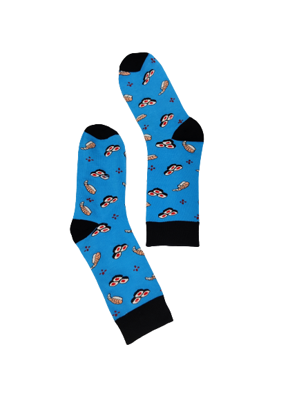 Sea Food Print Socks