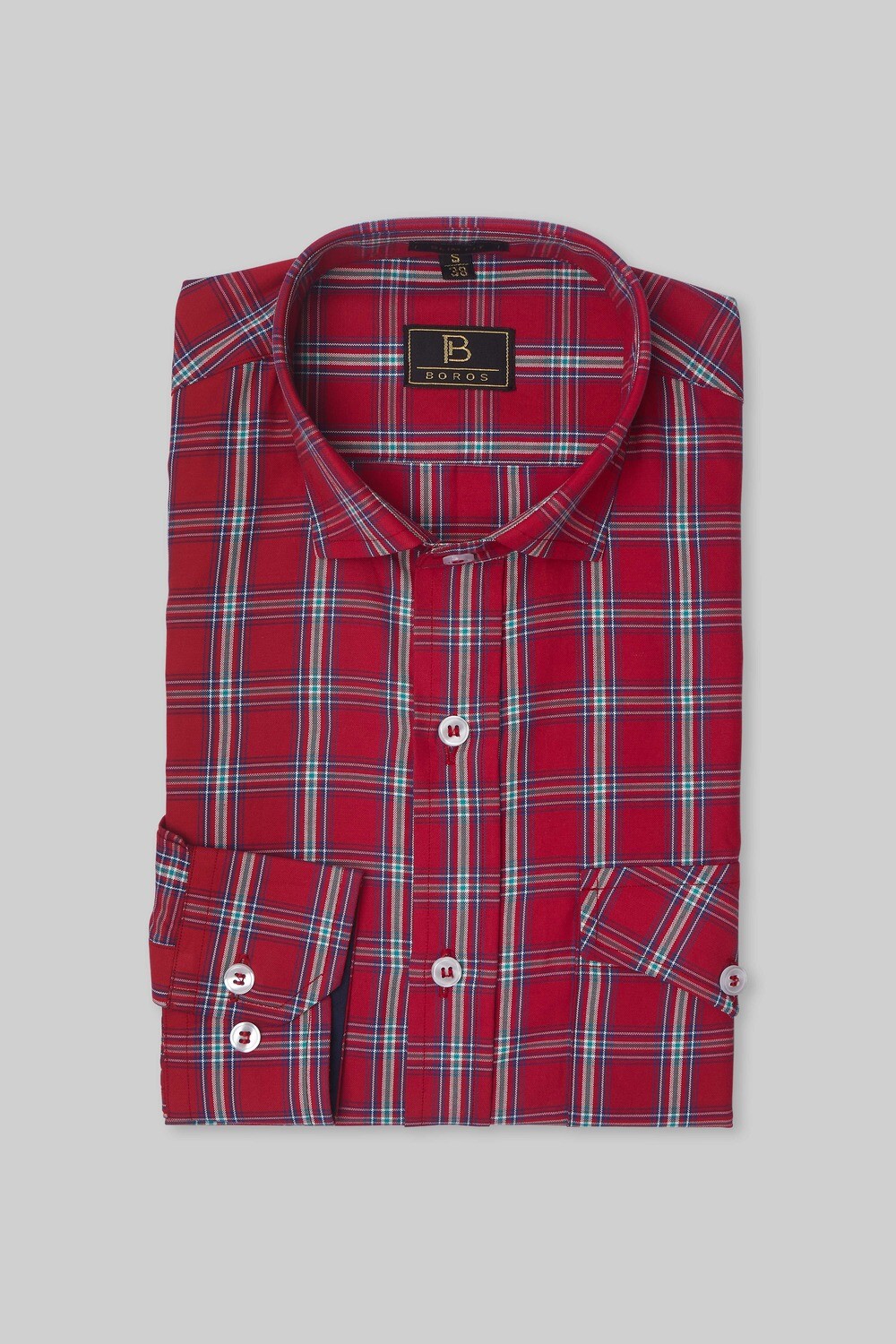 Cranberry Tartan Checks
