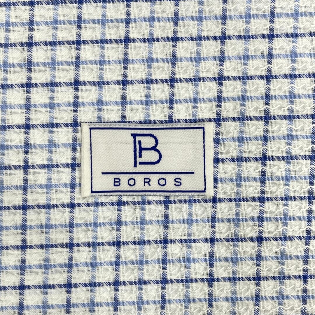 Pure White Checks  Fabric
