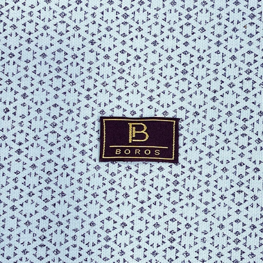 Triangle Blue Printed Fabric
