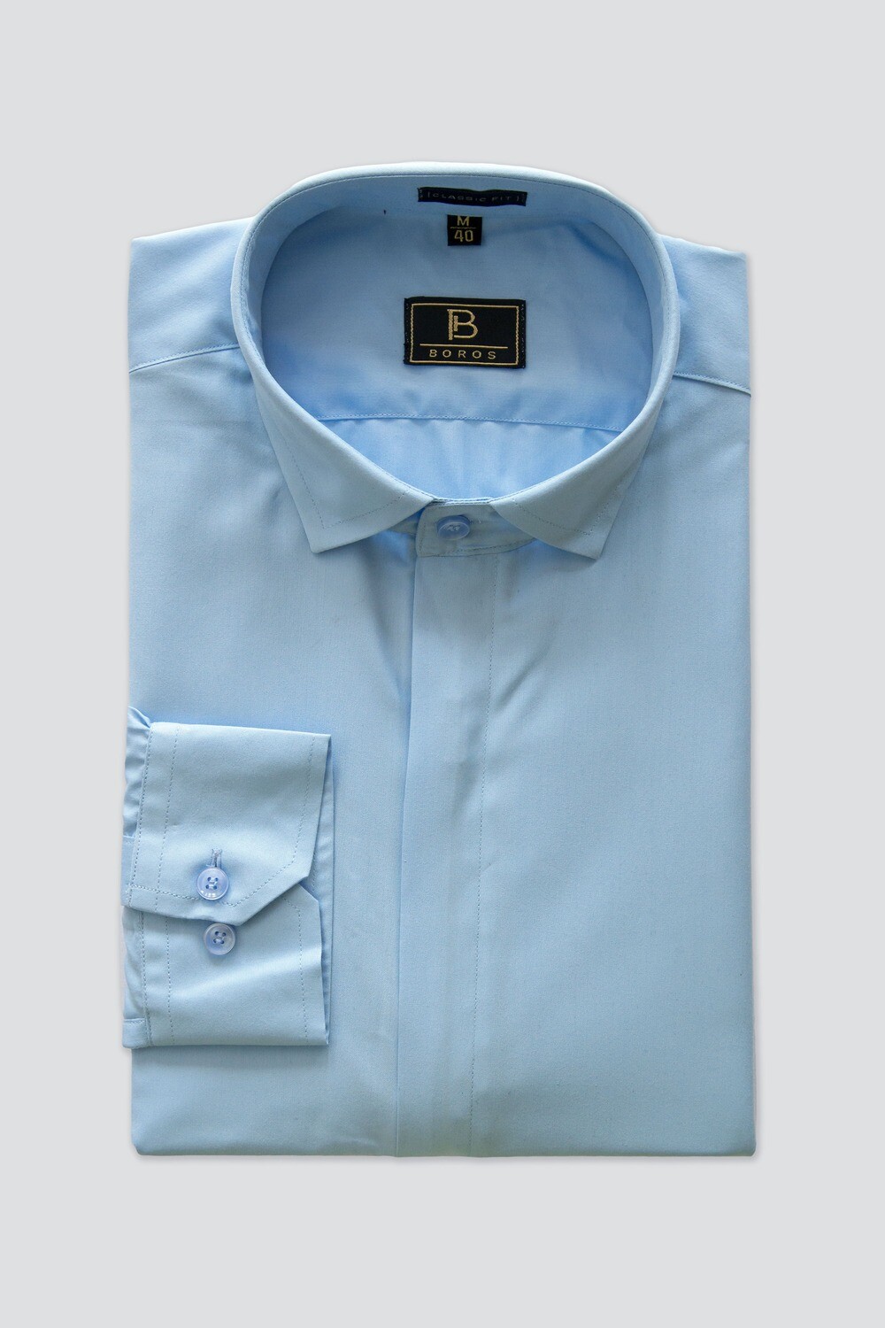 Light Blue Zipper
