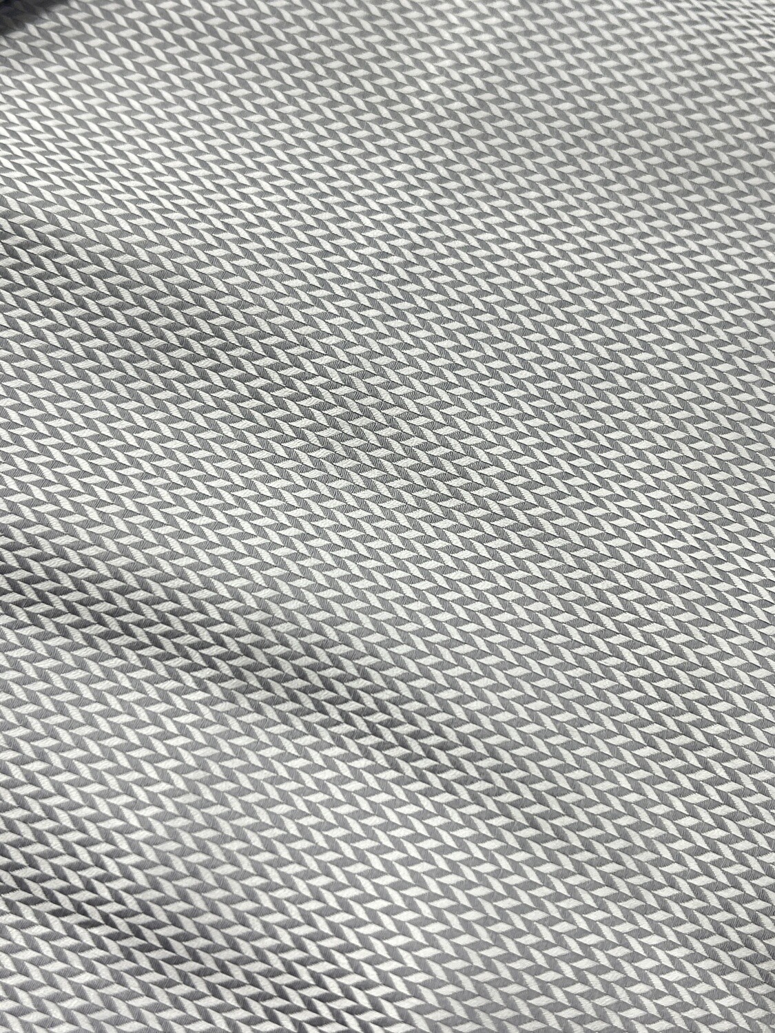 Light Grey Zig Zag Printed
