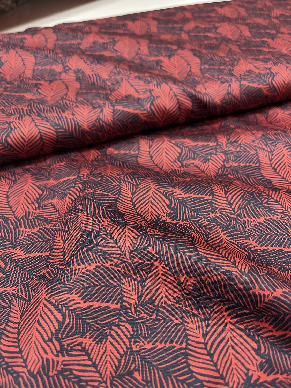 Chilli Red Blue Print
