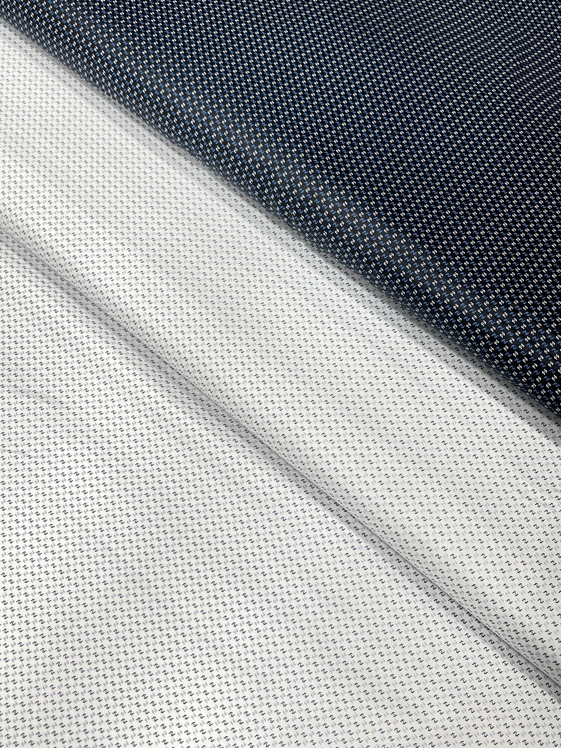 Valley Black Printed Fabric